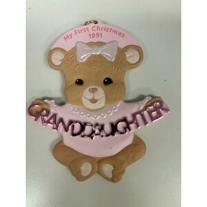 Vintage 1991 Hallmark Keepsake Christmas Ornament ~ Grandma ~ In Box